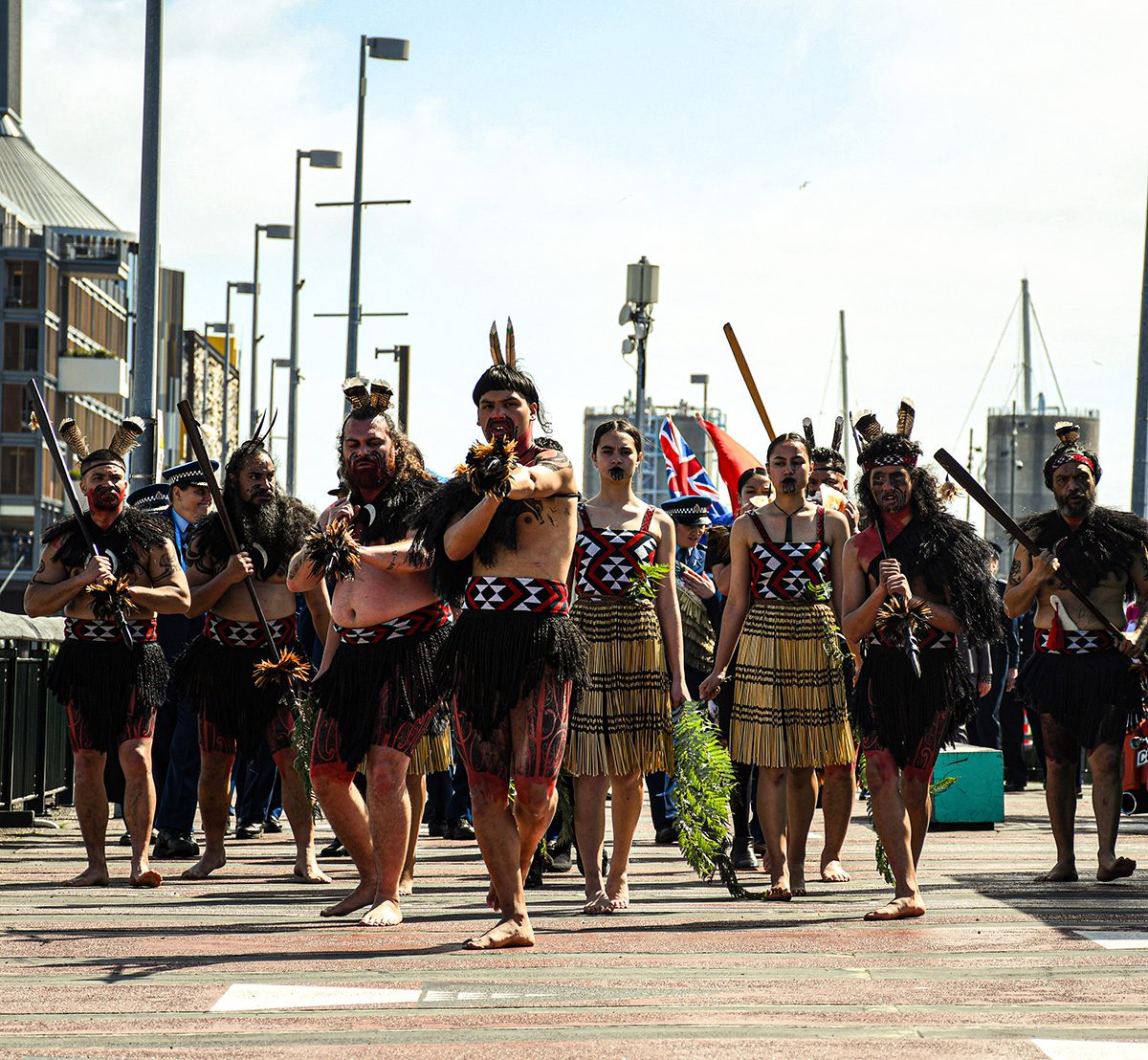 Women in Police march